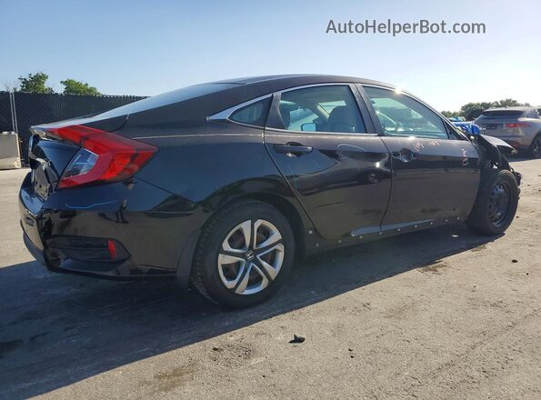 19XFC2F50JE007913 2018 HONDA CIVIC Black Հետևի աջ