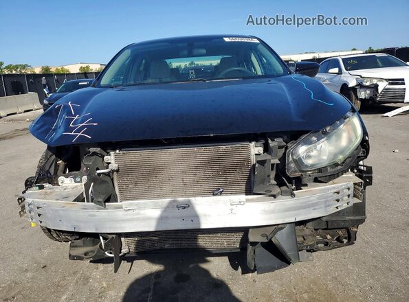 19XFC2F50JE007913 2018 HONDA CIVIC Black Դիմացի տեսք