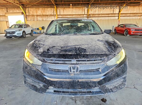 19XFC2F50JE027093 2018 HONDA CIVIC Black Front view