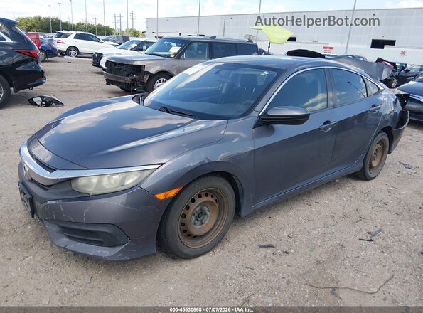 19XFC2F51GE015155 2016 HONDA CIVIC Gray Przód lewy
