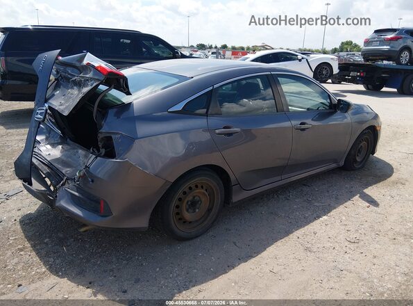 19XFC2F51GE015155 2016 HONDA CIVIC Gray Tył prawy