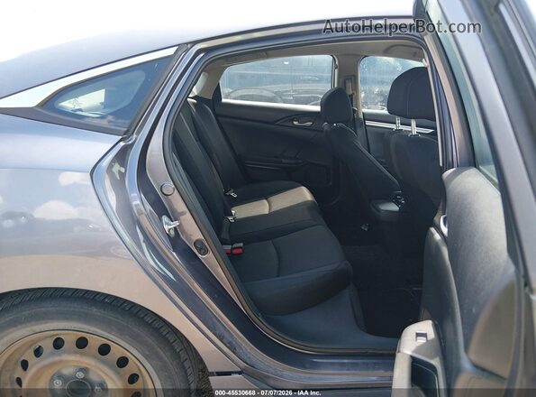 19XFC2F51GE015155 2016 HONDA CIVIC Gray Widok naklejki z numerem VIN
