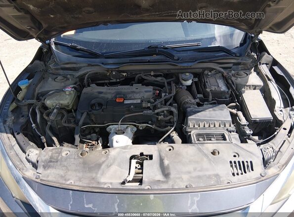 19XFC2F51GE015155 2016 HONDA CIVIC Gray Widok z tyłu