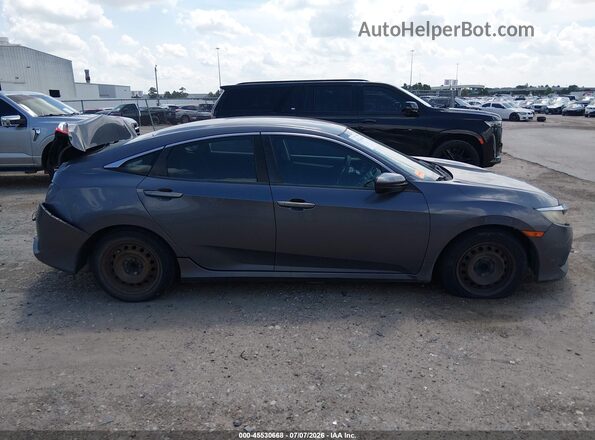 19XFC2F51GE015155 2016 HONDA CIVIC Gray Widok wnętrza 360 stopni