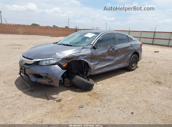 19XFC2F51GE016449 2016 HONDA CIVIC Серый Передняя левая четверть