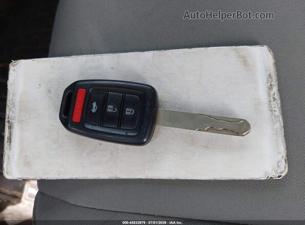 19XFC2F51GE016449 2016 HONDA CIVIC Серый Вид панели приборов