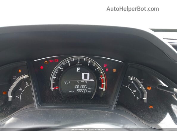 19XFC2F51GE016449 2016 HONDA CIVIC Серый Вид задних сидений