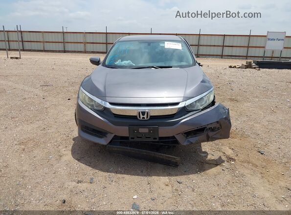 19XFC2F51GE016449 2016 HONDA CIVIC Серый Вид задней части салона