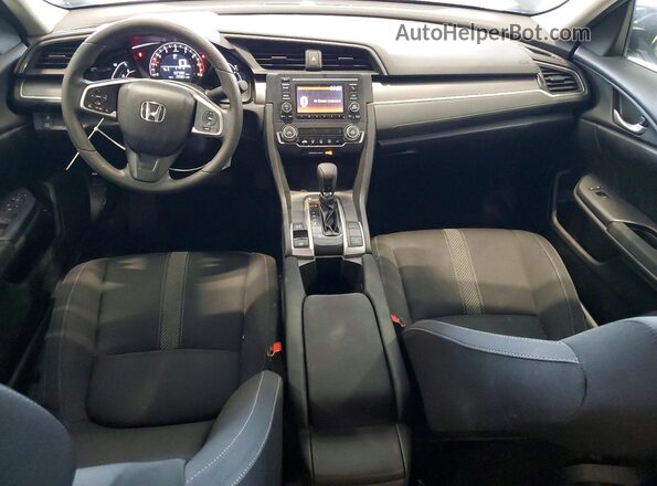 19XFC2F51GE018668 2016 HONDA CIVIC Black Widok deski rozdzielczej