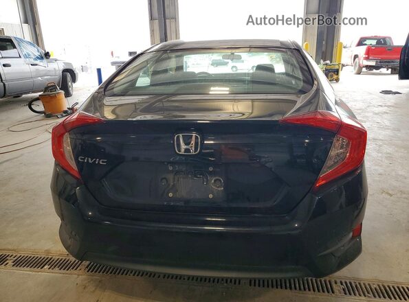 19XFC2F51GE018668 2016 HONDA CIVIC Black Widok z tyłu
