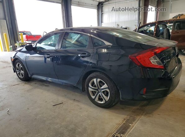 19XFC2F51GE018668 2016 HONDA CIVIC Black Tył lewy