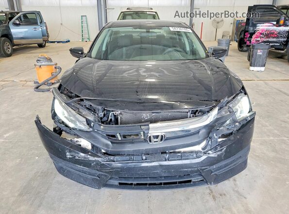 19XFC2F51GE018668 2016 HONDA CIVIC Black Widok z przodu