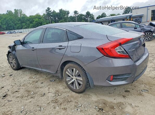 19XFC2F51GE034336 2016 HONDA CIVIC Gray Задня ліва чверть