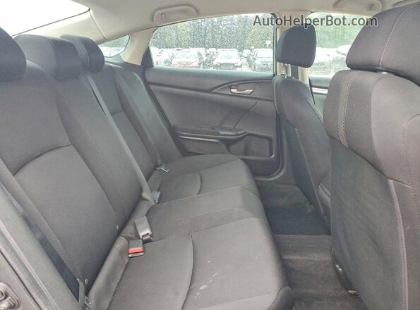 19XFC2F51GE034336 2016 HONDA CIVIC Gray Вид задніх сидінь