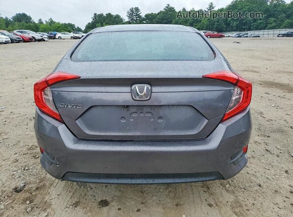 19XFC2F51GE034336 2016 HONDA CIVIC Gray Вид ззаду