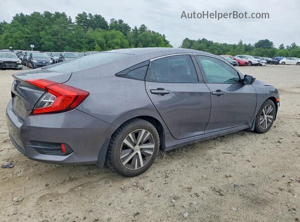 19XFC2F51GE034336 2016 HONDA CIVIC Gray Задня права чверть
