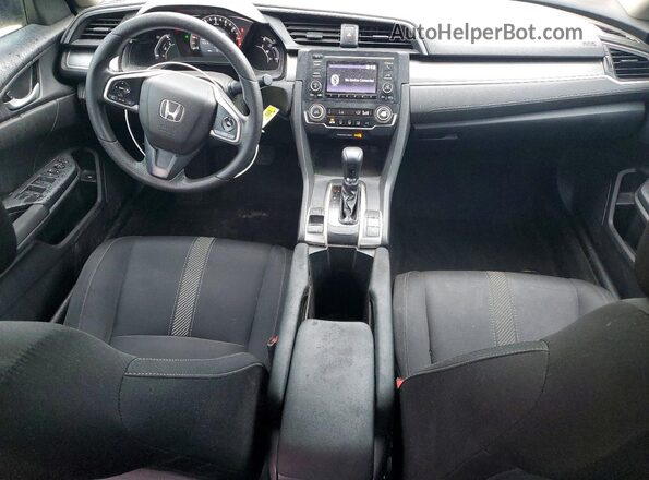 19XFC2F51GE034336 2016 HONDA CIVIC Gray Вид панелі приладів
