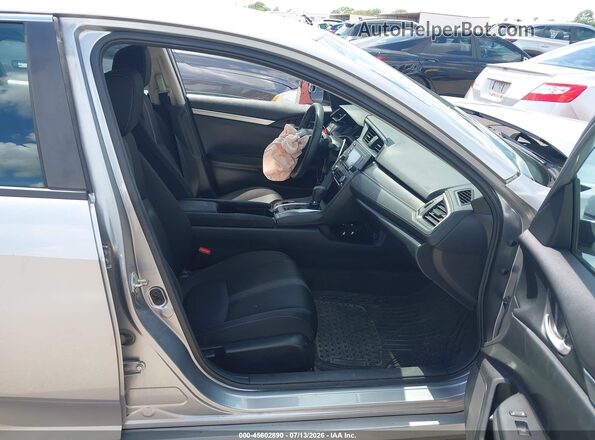 19XFC2F51GE034675 2016 HONDA CIVIC Silver Widok wnętrza z przodu