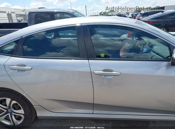 19XFC2F51GE034675 2016 HONDA CIVIC Silver Widok wnętrza z tyłu