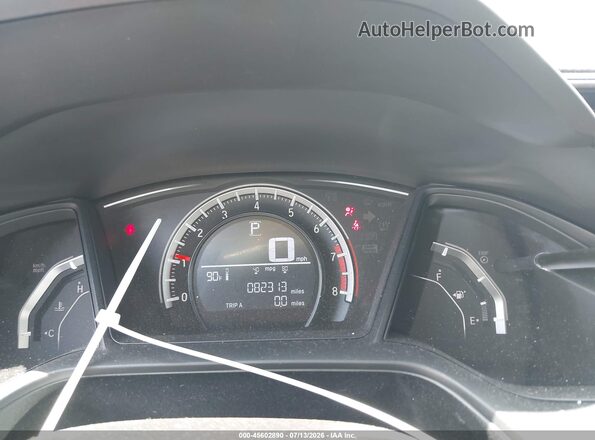 19XFC2F51GE034675 2016 HONDA CIVIC Silver Widok tylnych siedzeń