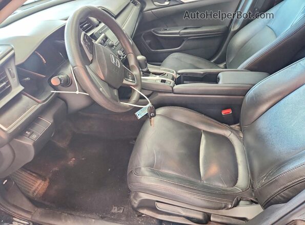 19XFC2F51GE041044 2016 HONDA CIVIC Черный Вид салона спереди