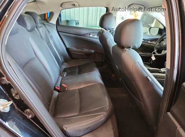 19XFC2F51GE041044 2016 HONDA CIVIC Черный Вид задних сидений