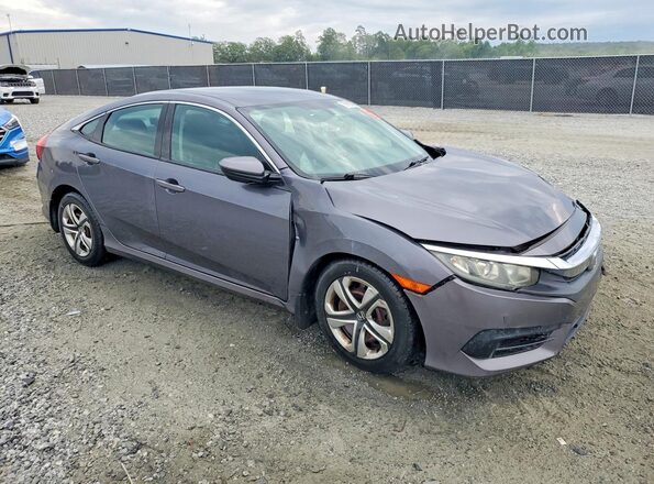 19XFC2F51GE046695 2016 HONDA CIVIC Gray Առջևի աջ