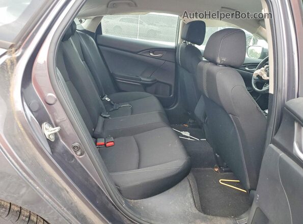 19XFC2F51GE046695 2016 HONDA CIVIC Gray Հետևի նստատեղերի տեսք