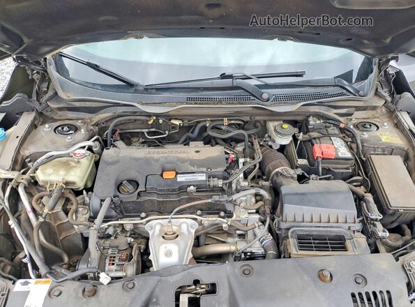 19XFC2F51GE046695 2016 HONDA CIVIC Gray Սալոնի հետևի տեսք