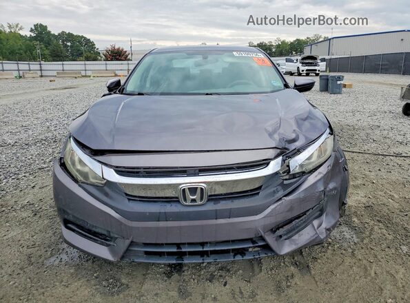 19XFC2F51GE046695 2016 HONDA CIVIC Gray Դիմացի տեսք