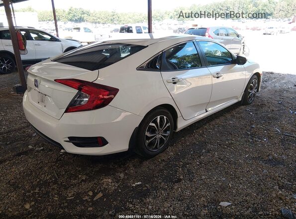 19XFC2F51GE075405 2016 HONDA CIVIC Белый Задняя правая четверть
