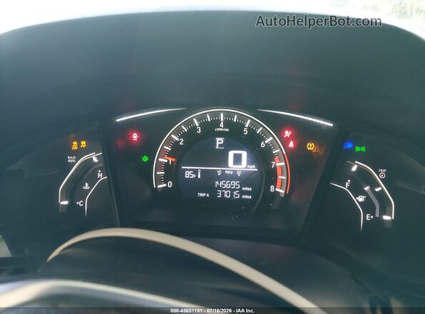19XFC2F51GE075405 2016 HONDA CIVIC Белый Вид задних сидений