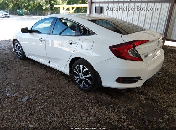 19XFC2F51GE075405 2016 HONDA CIVIC Белый Задняя левая четверть