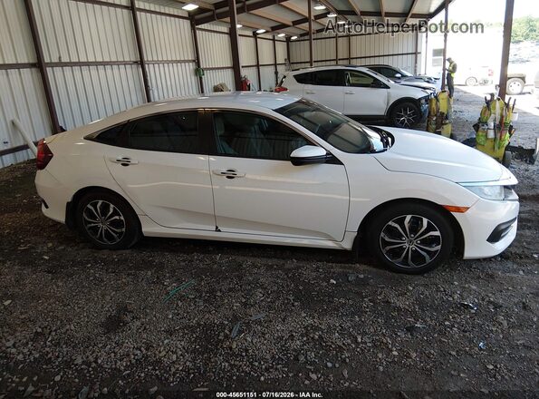 19XFC2F51GE075405 2016 HONDA CIVIC Белый Вид задней части салона