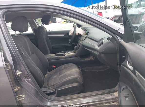 19XFC2F51GE087909 2016 HONDA CIVIC Gray Вид салону спереду