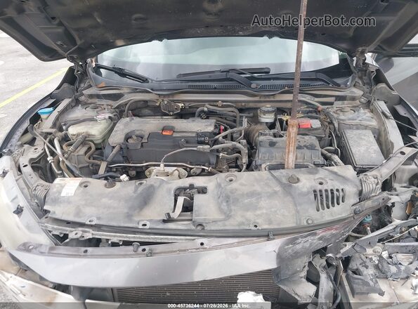 19XFC2F51GE087909 2016 HONDA CIVIC Gray Вид ззаду