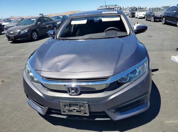 19XFC2F51GE207613 2016 HONDA CIVIC Gray Դիմացի տեսք
