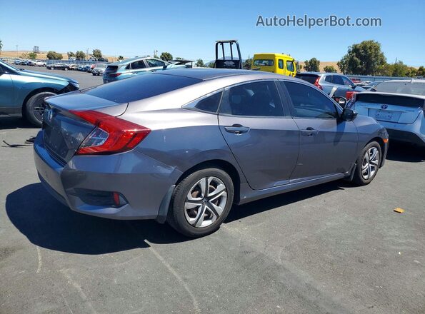 19XFC2F51GE207613 2016 HONDA CIVIC Gray Հետևի աջ