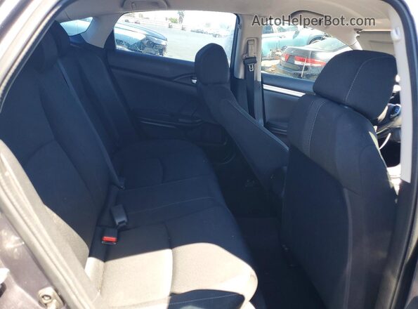 19XFC2F51GE207613 2016 HONDA CIVIC Gray Հետևի նստատեղերի տեսք