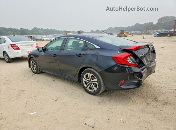 19XFC2F51GE208034 2016 HONDA CIVIC Blue Задня ліва чверть