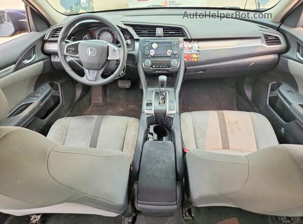 19XFC2F51GE208034 2016 HONDA CIVIC Blue Вид панелі приладів