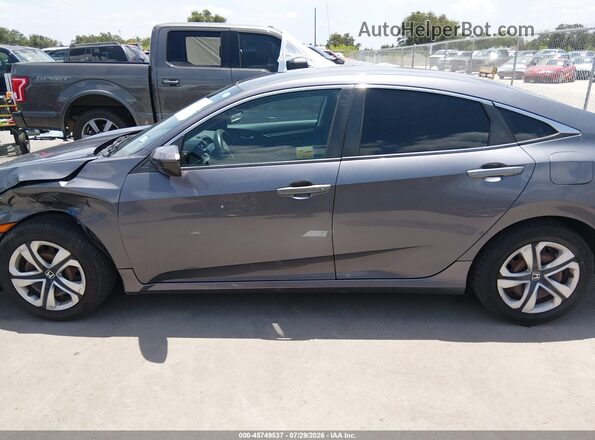 19XFC2F51GE233807 2016 HONDA CIVIC Gray Սալոնի 360 աստիճան տեսք