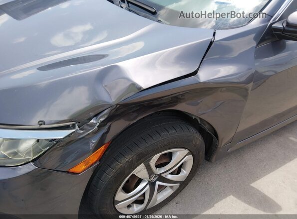 19XFC2F51GE233807 2016 HONDA CIVIC Gray Դիմացի տեսք