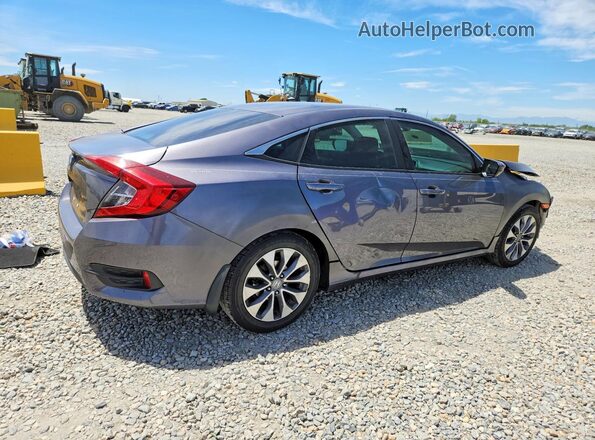 19XFC2F51HE055026 2017 HONDA CIVIC Gray Задня права чверть