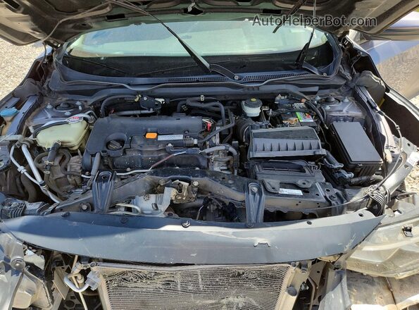 19XFC2F51HE055026 2017 HONDA CIVIC Gray Вид задньої частини салону