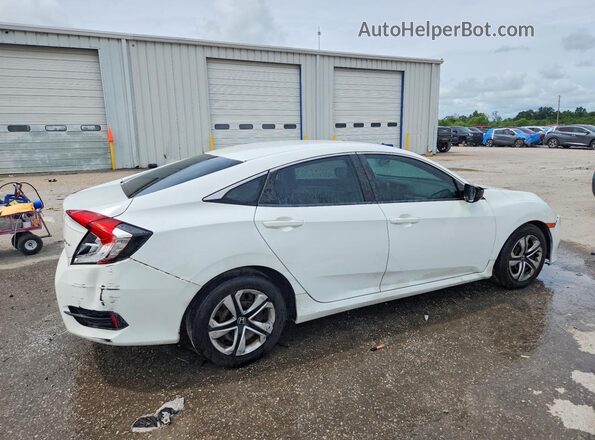 19XFC2F51HE057987 2017 HONDA CIVIC White Tył prawy