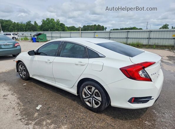 19XFC2F51HE057987 2017 HONDA CIVIC White Tył lewy