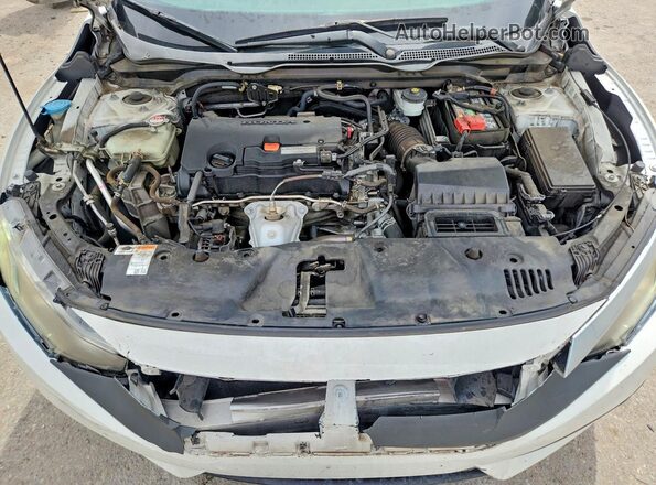 19XFC2F51HE057987 2017 HONDA CIVIC White Widok wnętrza z tyłu