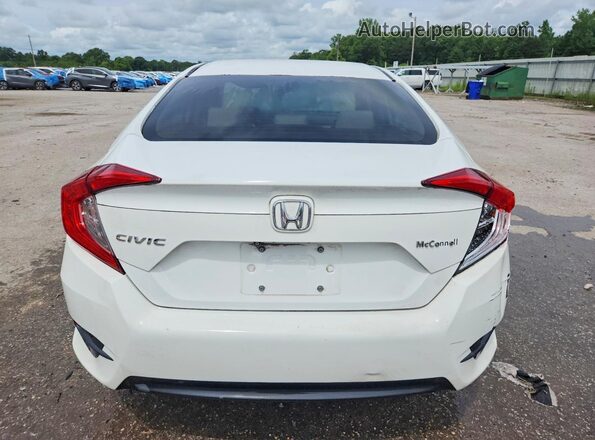 19XFC2F51HE057987 2017 HONDA CIVIC White Widok z tyłu