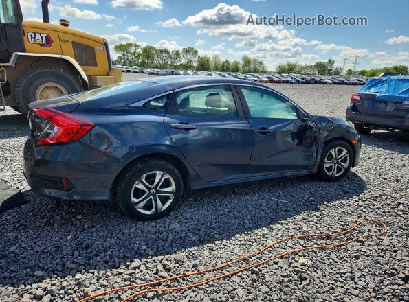 19XFC2F51HE074255 2017 HONDA CIVIC Black Հետևի աջ